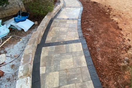 Paver pathway