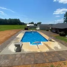 Pool Patio Install 5