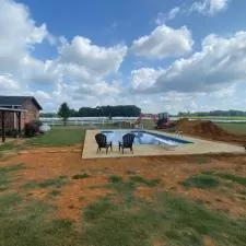 Pool Patio Install 7