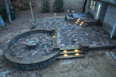 Paver patio