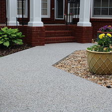 Fountain patio